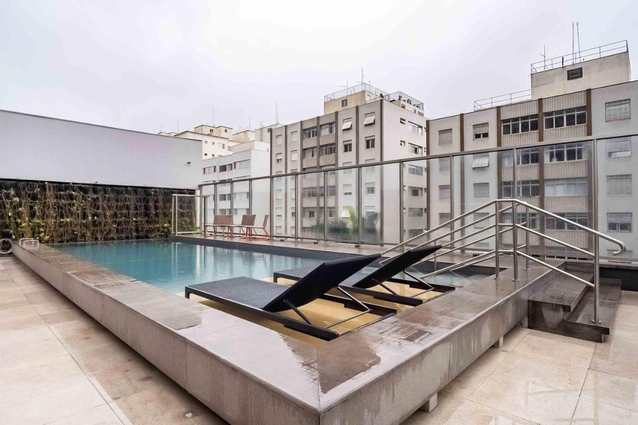 Studio Vl Madalena Perto Metro São Paulo Exteriör bild